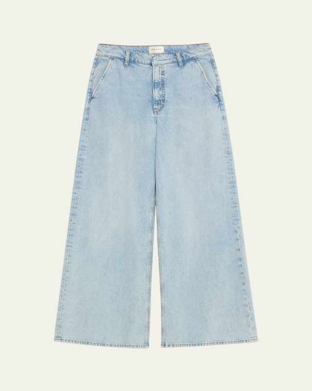 The Wide Denim Trousers